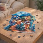 Puzzle en Bois Adulte - Cottage Enchanté