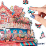 Puzzle en Bois Adulte - Fleuriste Fantaisiste