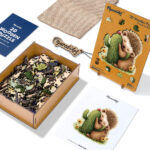 Puzzle en Bois Adulte - Hérisson et Cactus