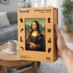 Puzzle en Bois Adulte - La Joconde de Léonard de Vinci