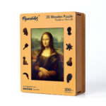 Puzzle en Bois Adulte - La Joconde de Léonard de Vinci