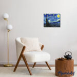 Puzzle en Bois Adulte - La Nuit étoilée de Van Gogh