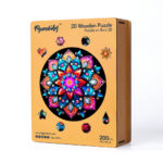 Puzzle en Bois Adulte - Mandala Kaléidoscope