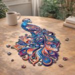 Puzzle en Bois Adulte - Paon