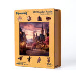 Puzzle en Bois Adulte - Village féerique