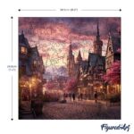 Puzzle en Bois Adulte - Village féerique