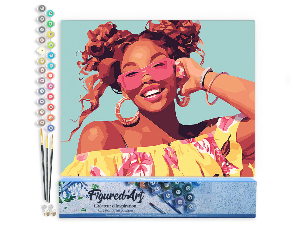 Rire éclatant - Toile roulée