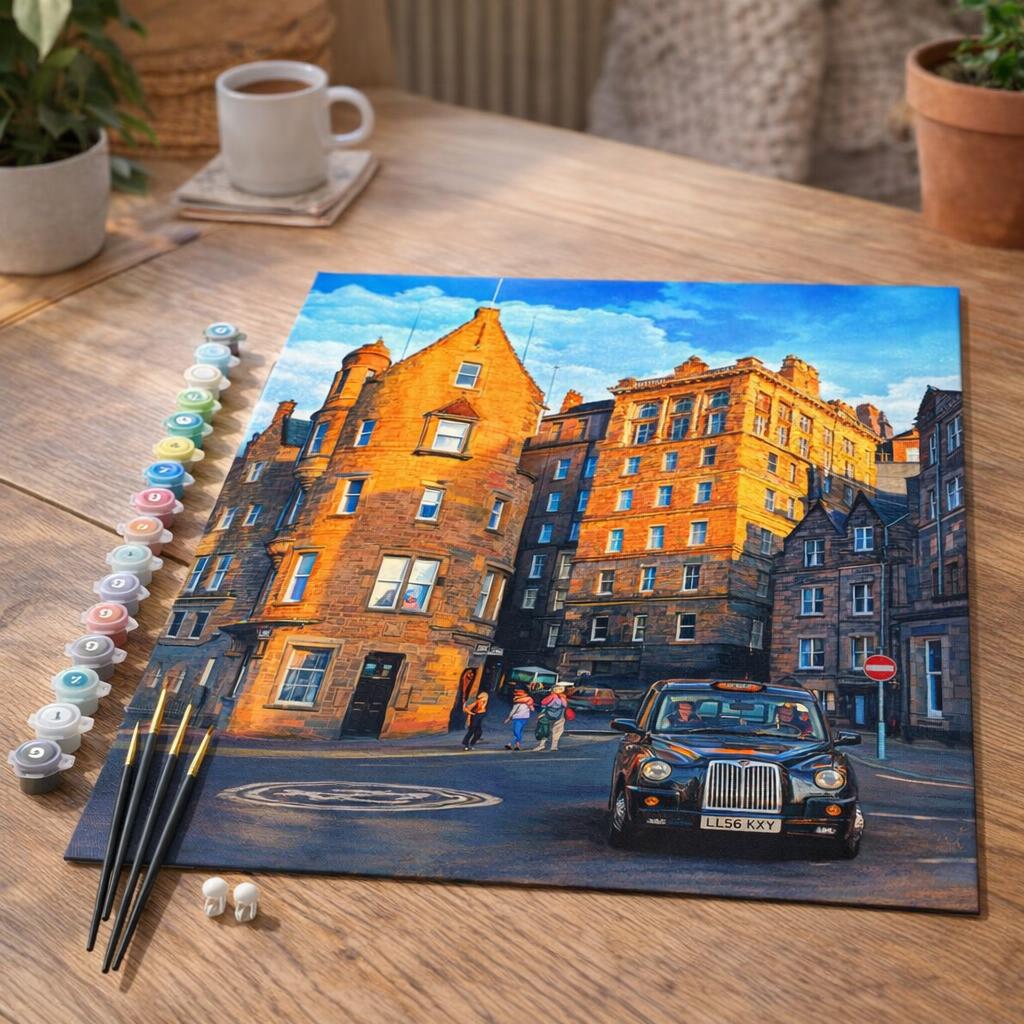 Rue Edinburgh - Toile roulée