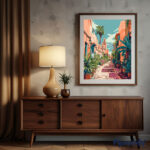 Ruelle marocaine - Toile roulée