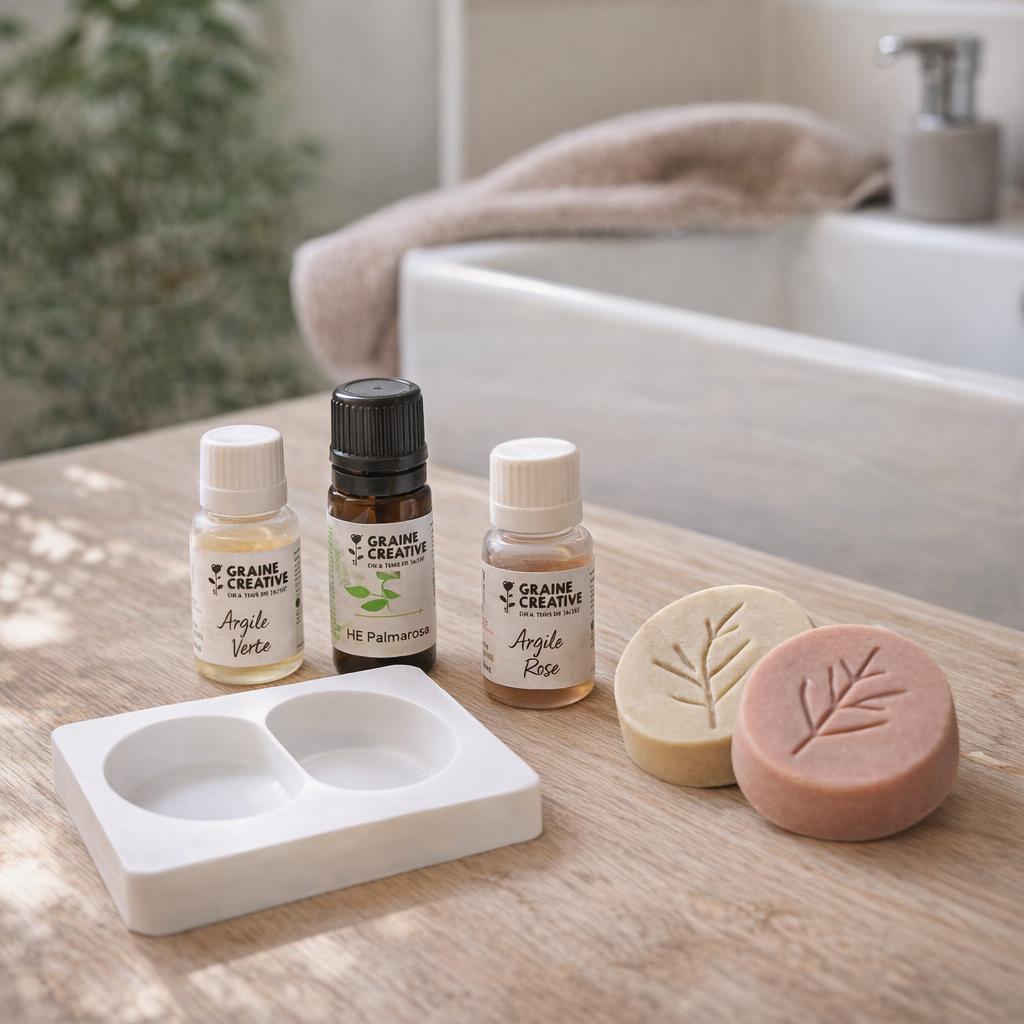 Kit DIY Savons aux argiles
