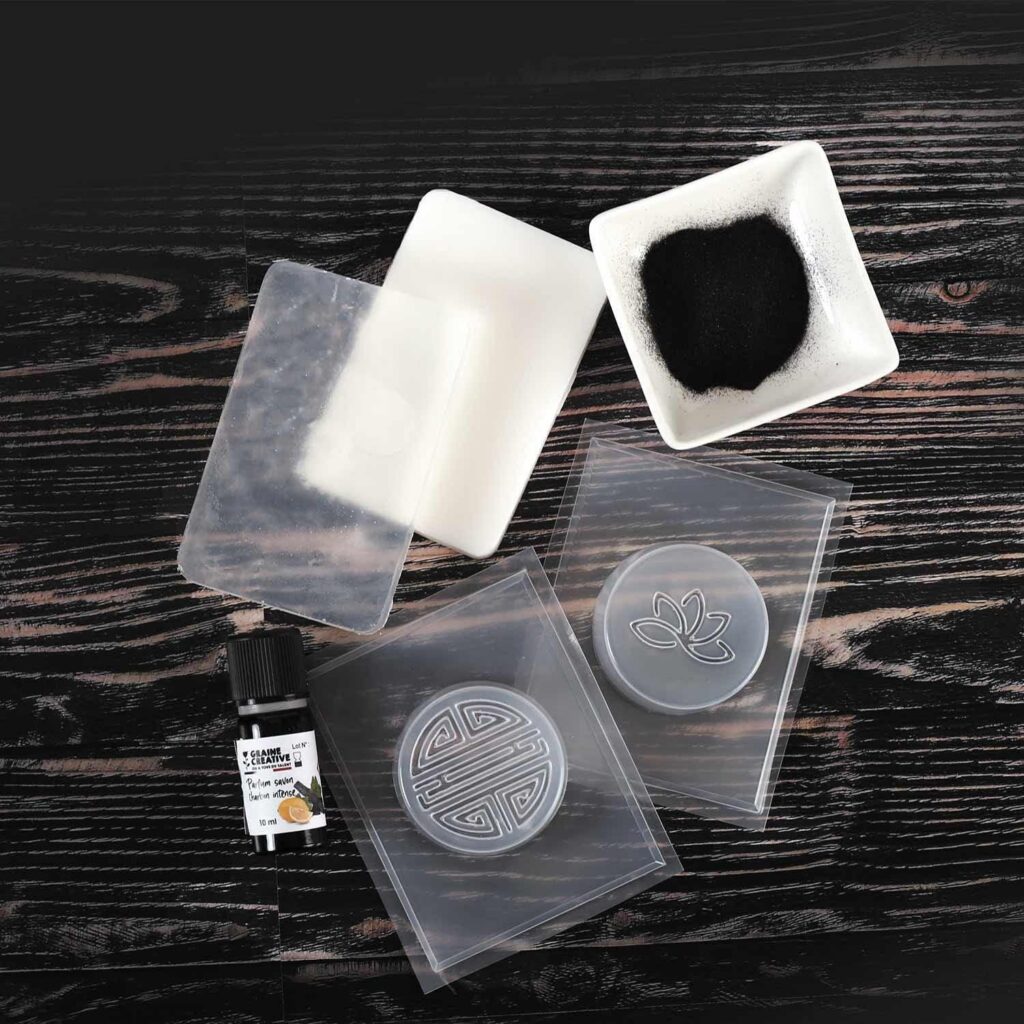 Kit savon au charbon DIY