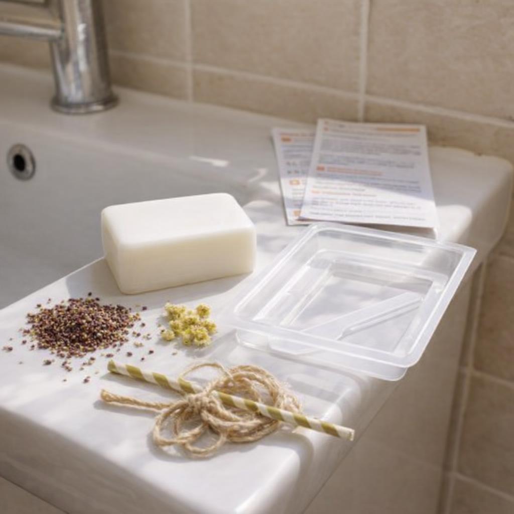 Kit savons fleuris DIY