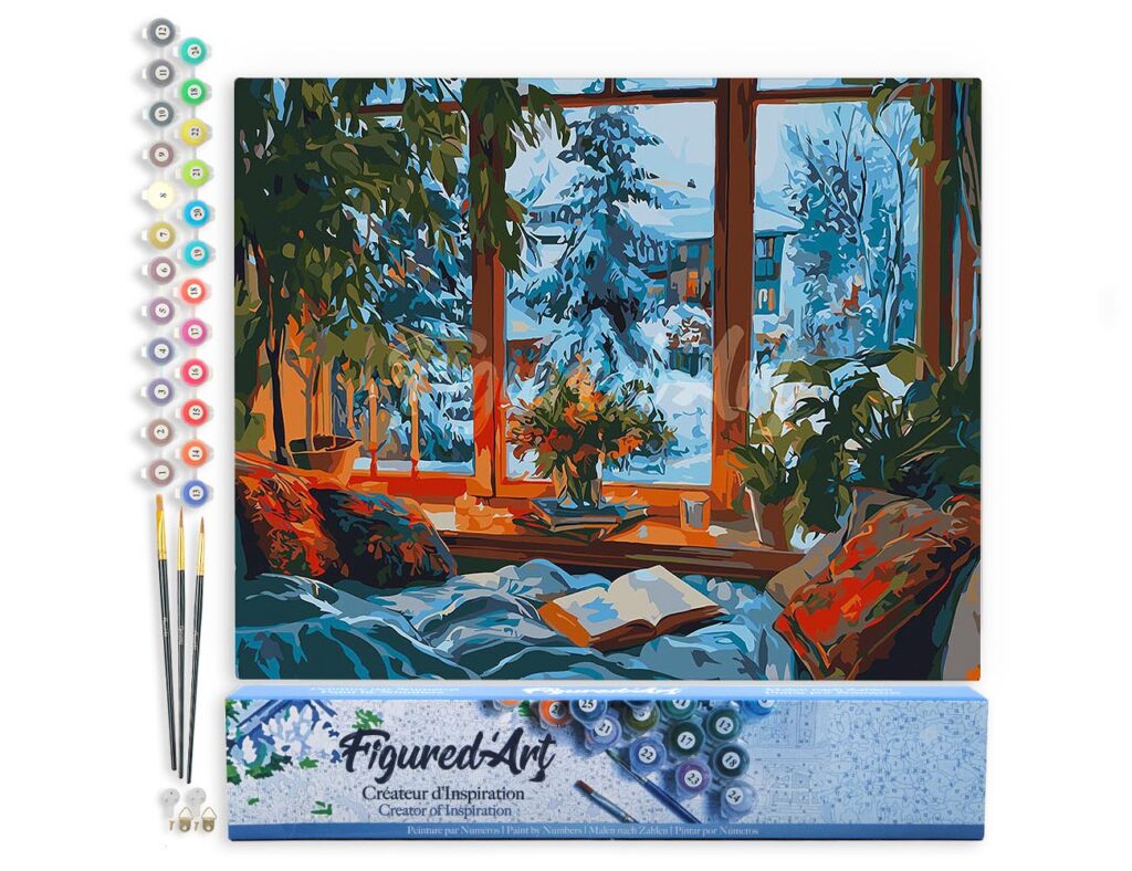 Soirée d’Hiver Douillette - Toile roulée