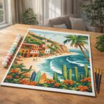 Surf côtier - Toile roulée