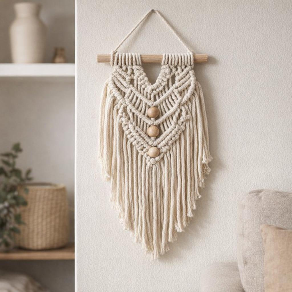 Kit macramé : bohème en coton recyclé