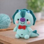 Kit DIY crochet Amigurumi - Taro le dino