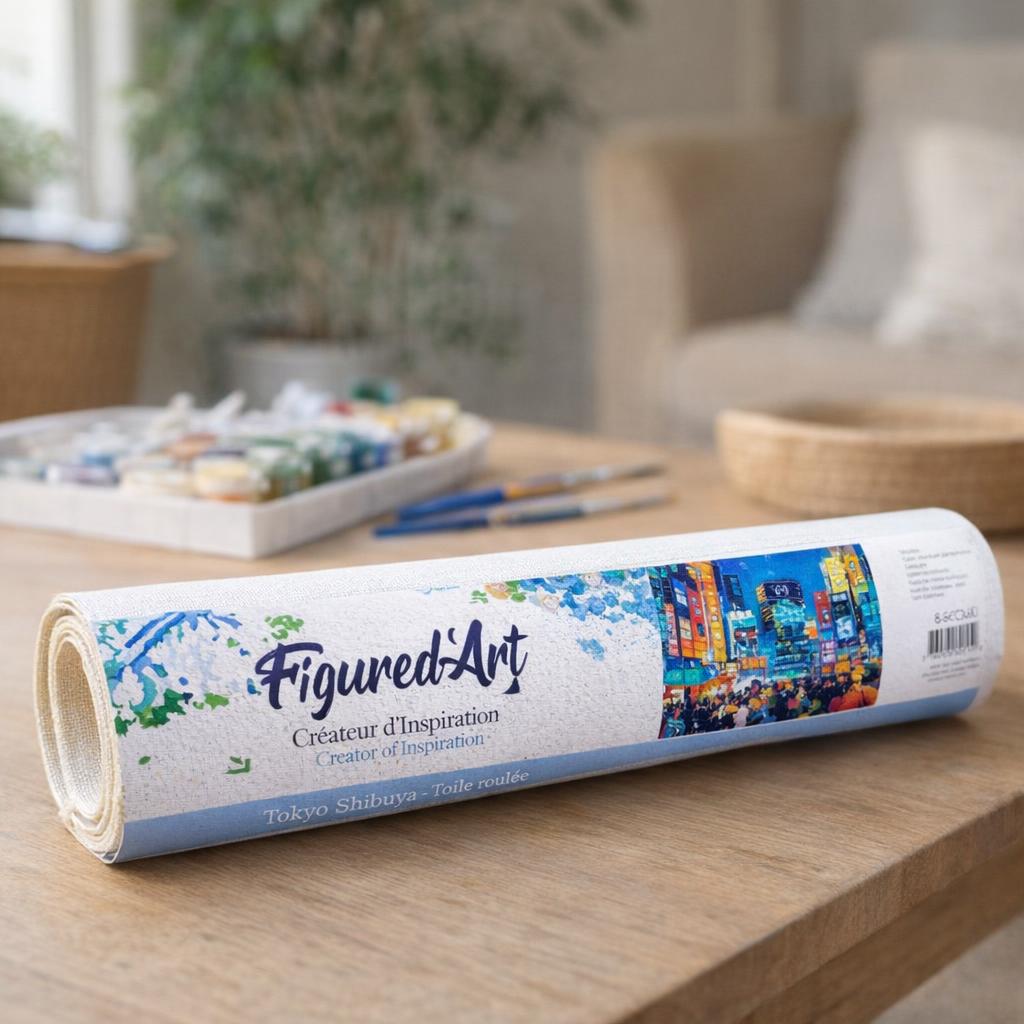 Tokyo Shibuya - Toile roulée
