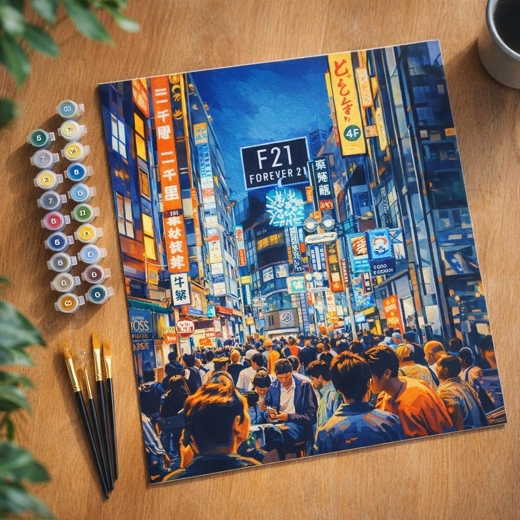 Famille de Tigre - Toile roulée