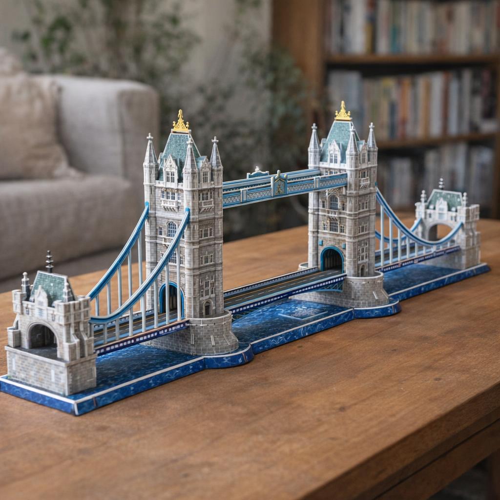 Towe Bridge maquette en mousse - puzzle 3D