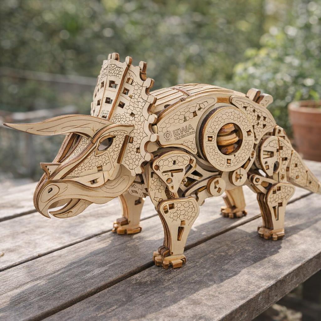 Dinosaure mécanique Triceratops