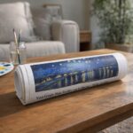 Van Gogh Nuit Etoilée sur le Rhône - Toile roulée