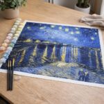 Van Gogh Nuit Etoilée sur le Rhône - Toile roulée