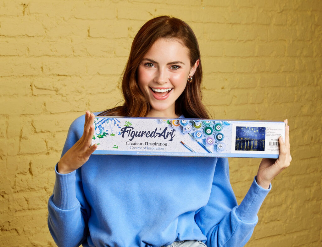 Van Gogh Nuit Etoilée sur le Rhône - Toile roulée