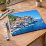 Village des Cinq Terres - Toile roulée