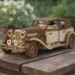 Ferdinand Retro Car- Puzzle 3D en Bois